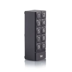 Yale Clavier à code connecté noir compatible serrure connectée