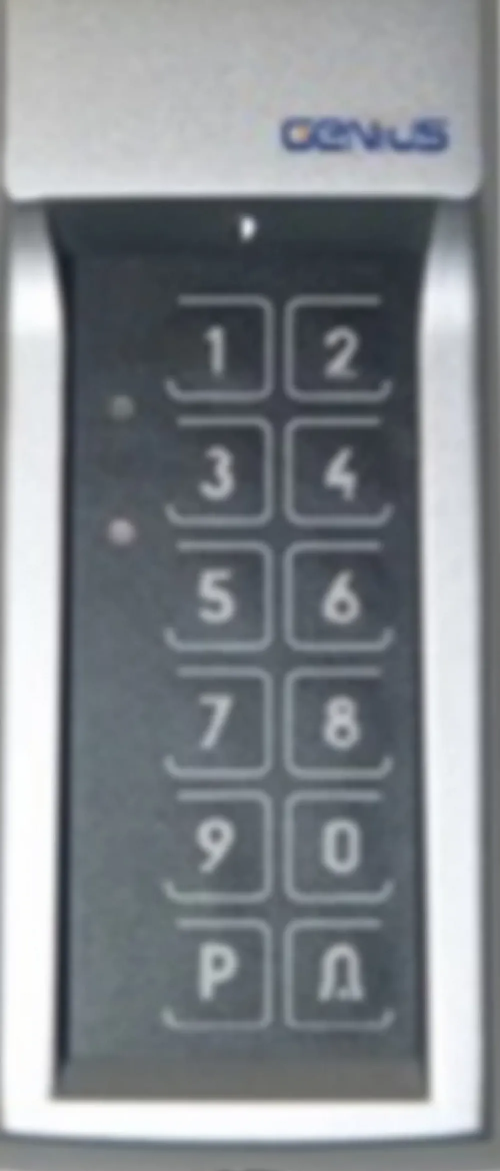 Genius by FAAC Accessoire Pour Volet, Fenêtre Et Portail-Clavier à code radio Genium G-CODE 4R