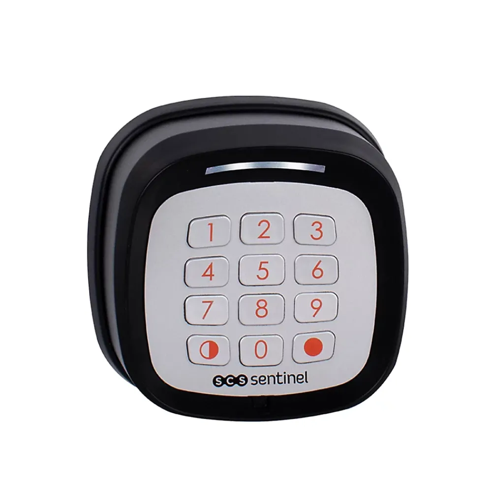 SCS Sentinel Motorisation De Portail-Clavier à code sans fil pour portail Codegate noir