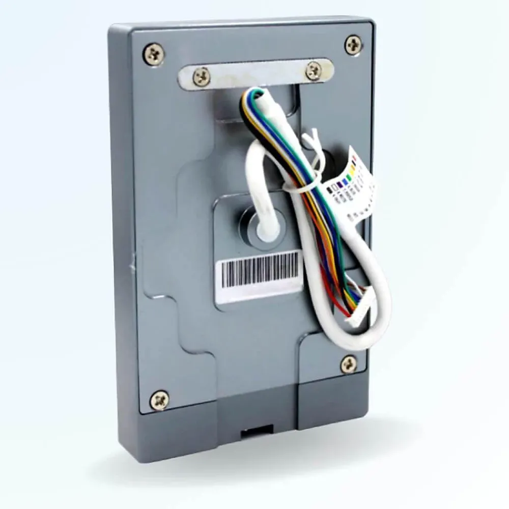 LOCKY Clavier de contrôle d'accès tactile connecté -7c avec boitier métal à code, badge et bluetooth