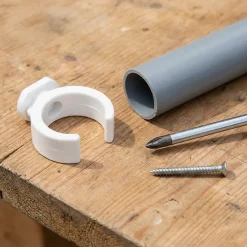 Diall Clip de fixation ø20 mm vendu par 30 pièces