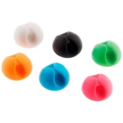 Zenitech Range-Fil Et Cache-Fil|Range-Fil Et Cache-Fil-6 clips auto-collants câbles