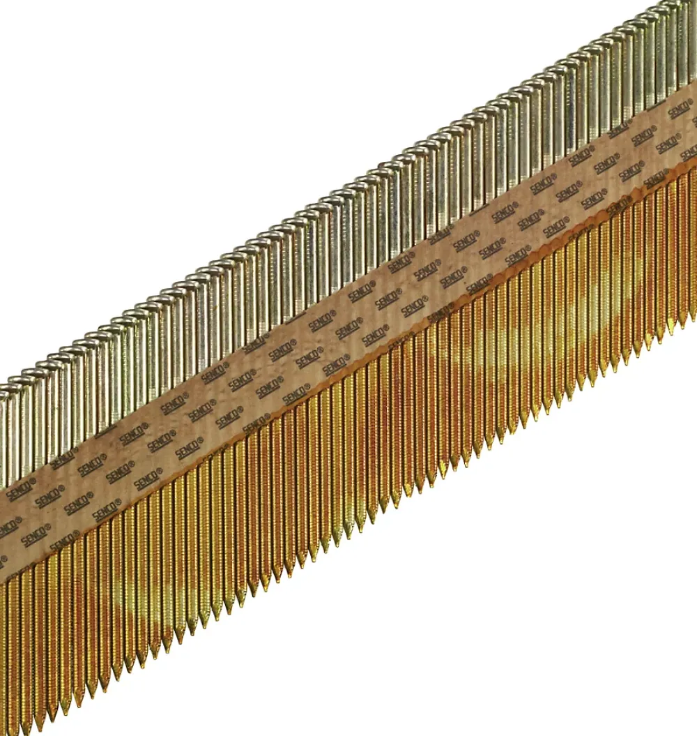 7H Sevenon 2 000 clous en bande D34 papier 3,1 x 90 mm SENCO HE59AXBKR - Tige annelée galvanisée