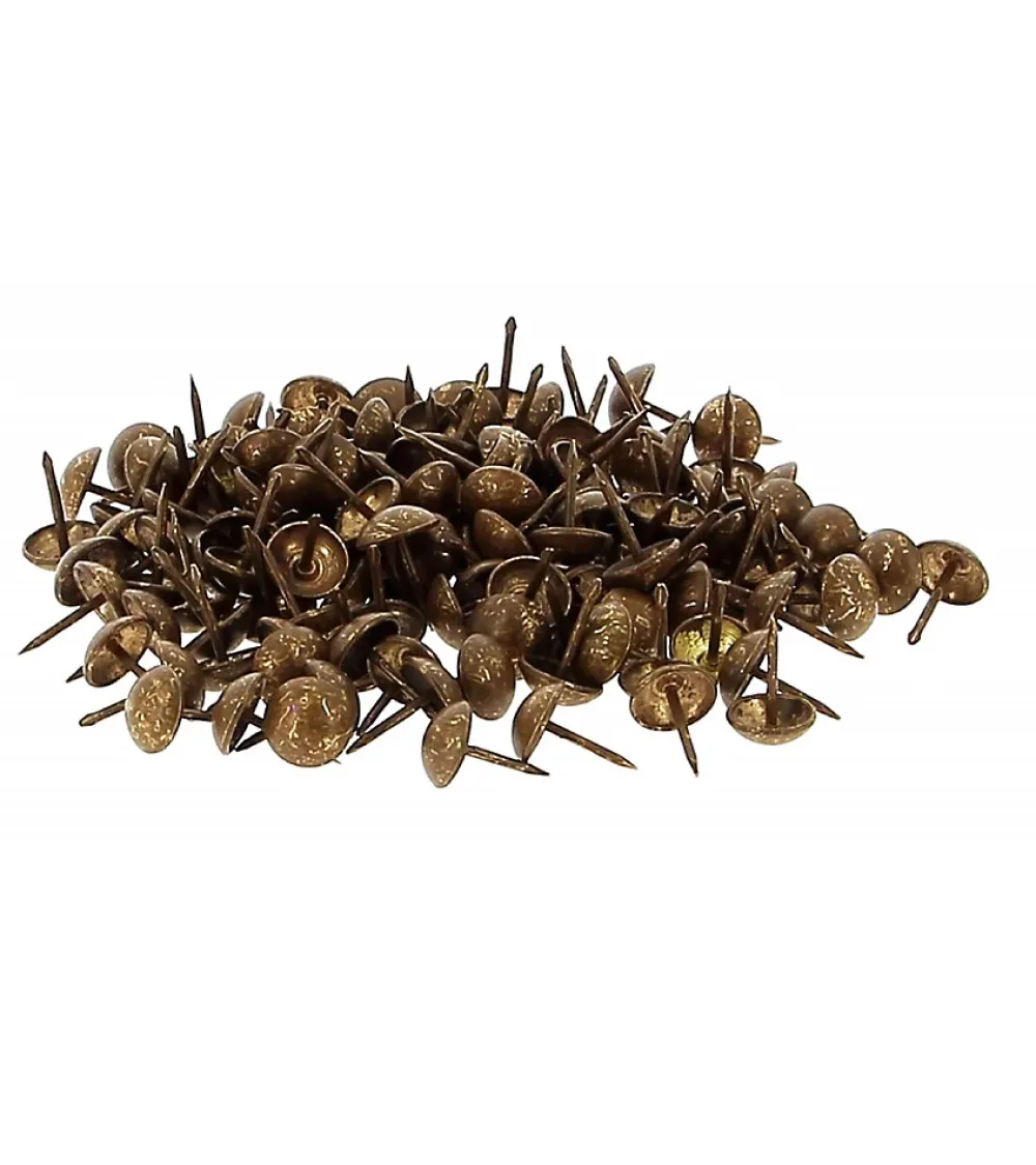 Secodir Clous Ronds d'Ameublement Décoratifs - Lot de 150
