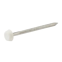 Diall Clous UPVC en acier inoxydable A4 3,35x65 - 125g