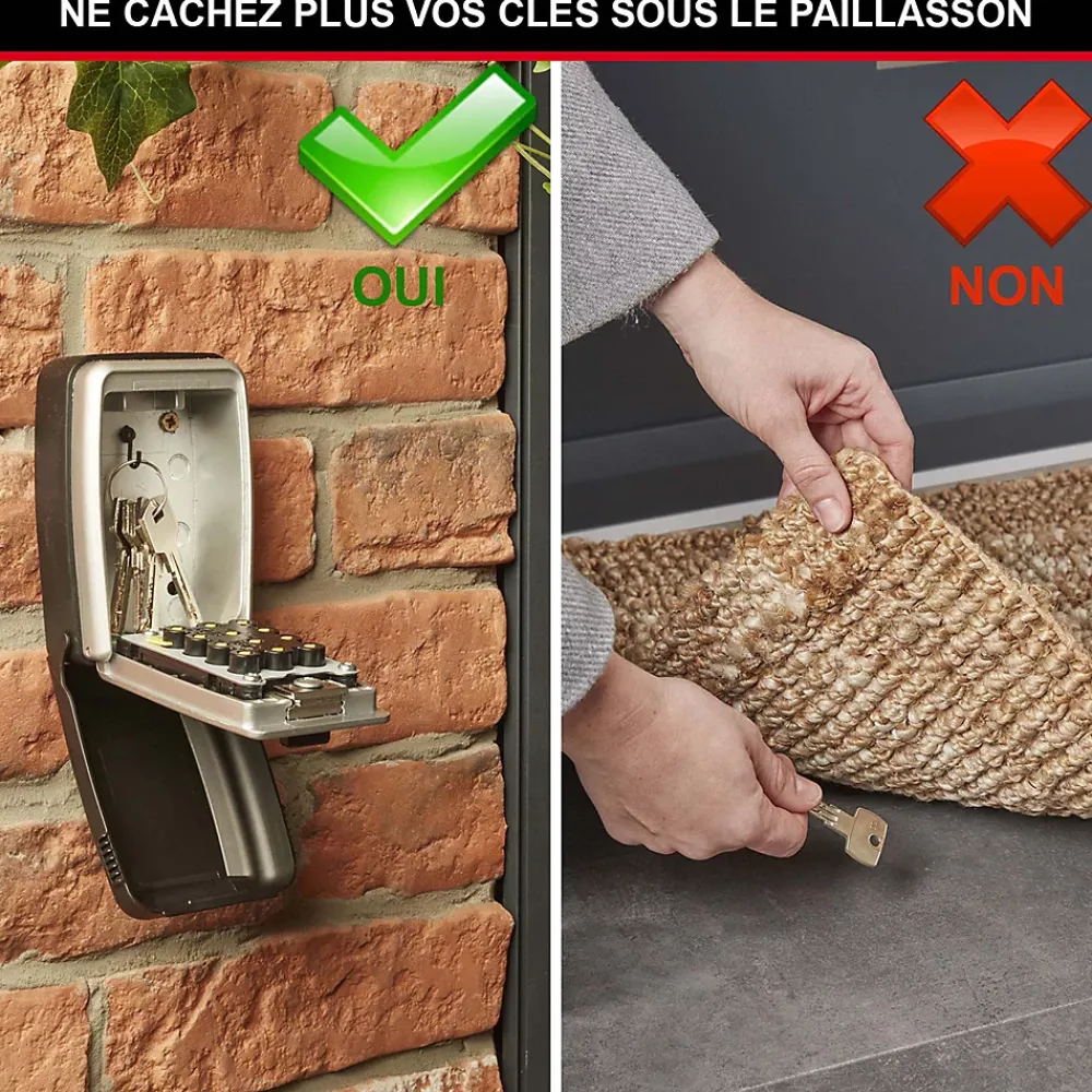 Master Lock Boîte À Clé-Coffre à clés mural Masterlock 5412EURD