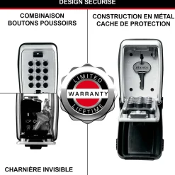 Master Lock Boîte À Clé-Coffre à clés mural Masterlock 5412EURD