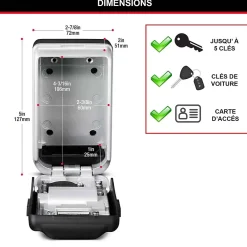 Master Lock Coffre-Fort-Coffre fort à combinaison Masterlock Select Access