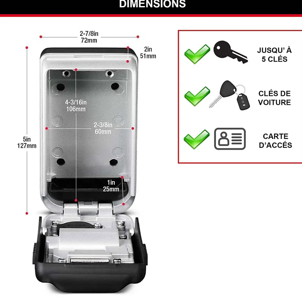 Master Lock Coffre-Fort-Coffre fort à combinaison Masterlock Select Access