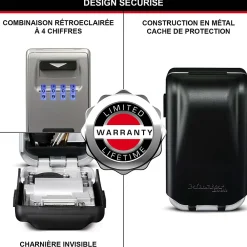 Master Lock Coffre-Fort-Coffre fort à combinaison Masterlock Select Access