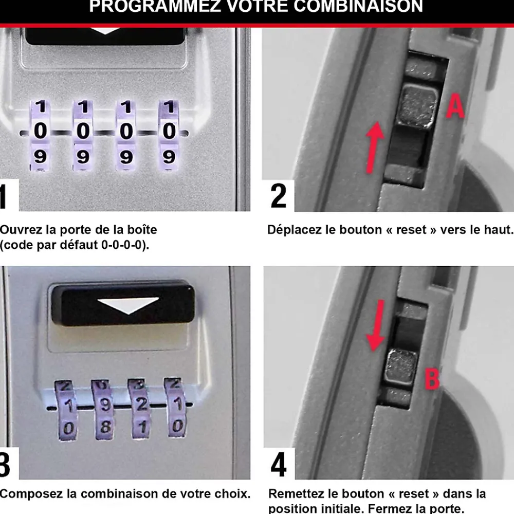 Master Lock Coffre-Fort-Coffre fort à combinaison Masterlock Select Access
