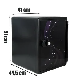 Autres Coffre fort ignifuge 40L Anti feu 1H Electronique a code fixation sol FS-FM40 Reskal Couleur - Violet