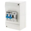 Zenitech Coffret chauffe-eau 2 disj + contacteur jour/nuit