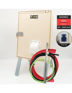 Carré Rouge Coffret Complet 3 Mètres 12 Kw