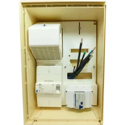Tecko Coffret de chantier triphasé 18/36 kW - pack complet raccordement AIR 15 mètres conforme ENEDIS pour branchement provisoire