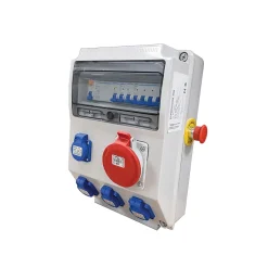Atole Coffret de Chantier Triphasé 440V - 4P+N+T - IP44 IK08 - 32A - Coffret Électrique