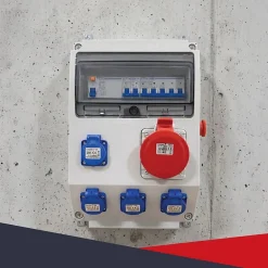 Atole Coffret de Chantier Triphasé 440V - 4P+N+T - IP44 IK08 - 32A - Coffret Électrique