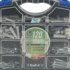 Scell-It Coffret de 120 chevilles 100% nylon quadruple expansion + vis assorties