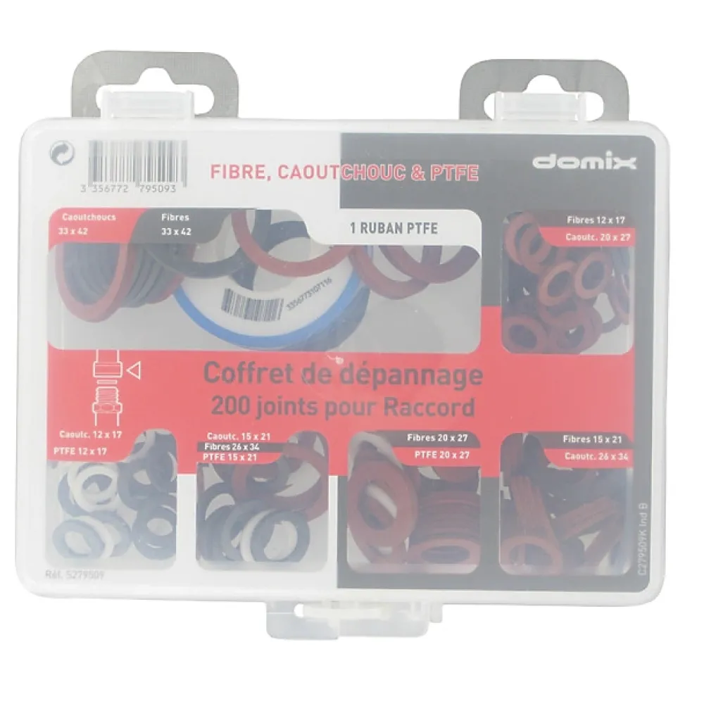 Comap Coffret de dépannage pour raccords 200 joints