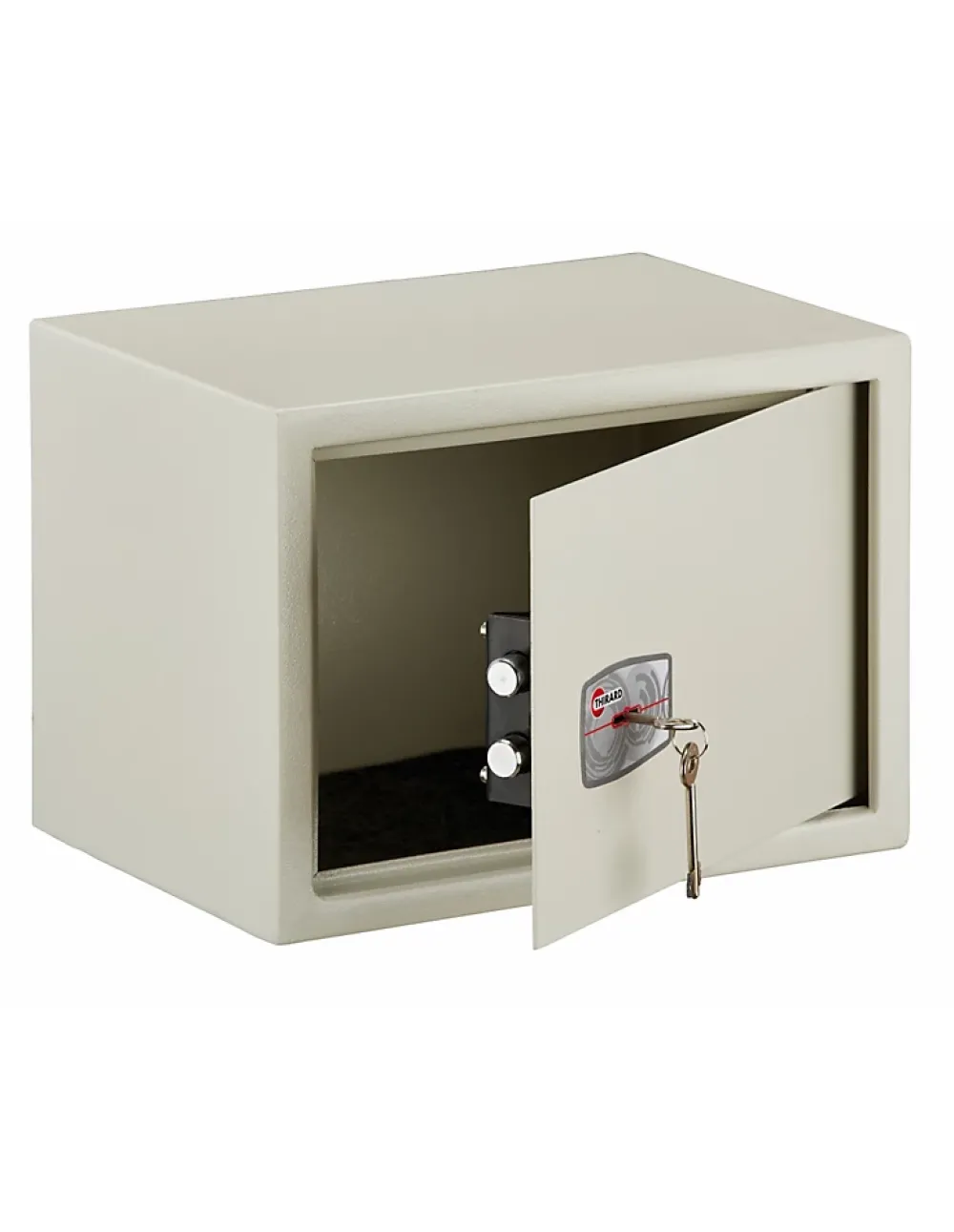 Thirard Coffret de sécurité à poser Sedan, fermeture par clé, 2 pênes, 15L -