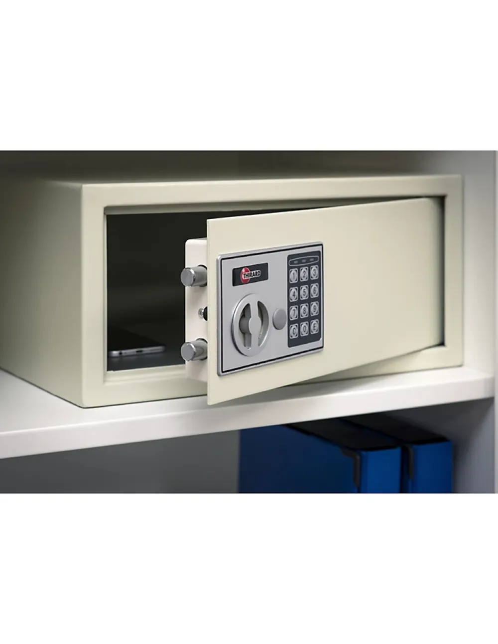 Thirard Coffre-Fort-Coffret de sécurité pour laptotp Vincennes, fermeture électronique à code, 2 pênes, 13.7L -
