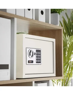 Thirard Coffre-Fort-Coffret de sécurité pour laptotp Vincennes, fermeture électronique à code, 2 pênes, 13.7L -
