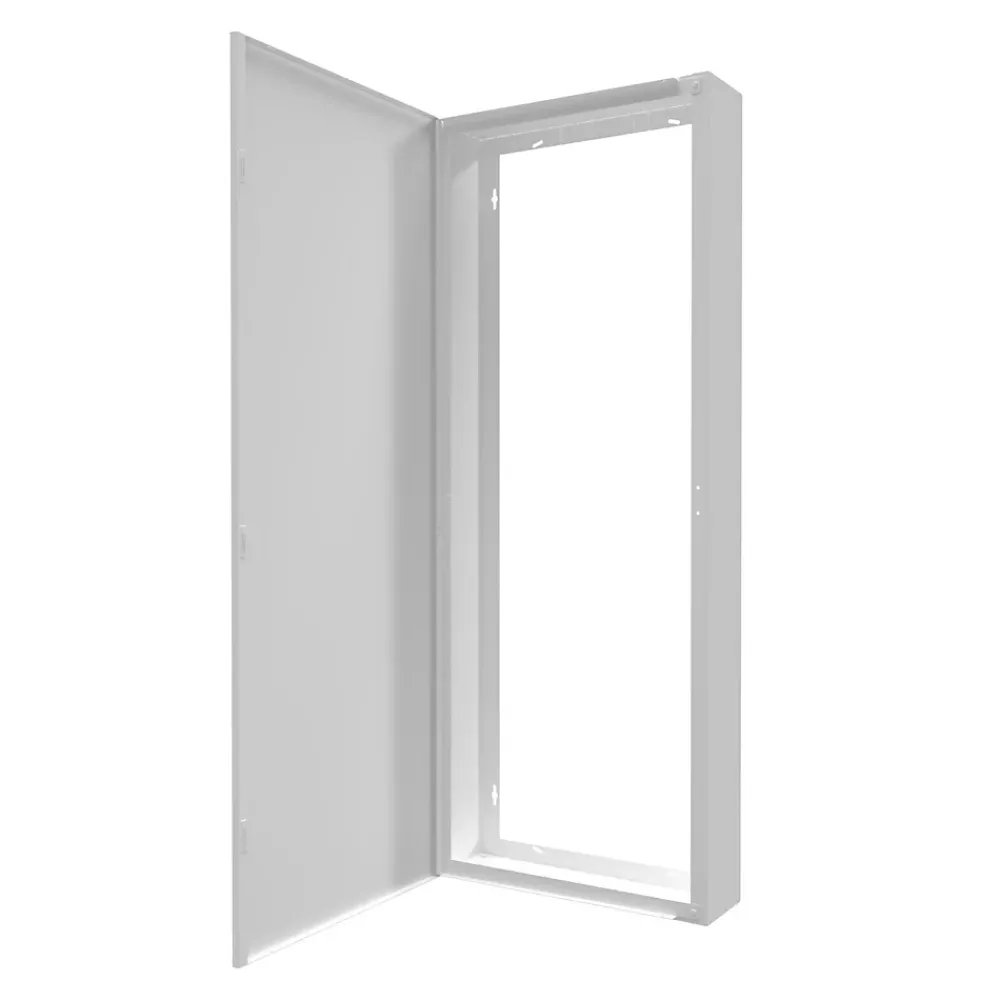 Atole Coffret d'habillage 18 modules en acier blanc pour tableaux éléctriques - H 1170 x L 450 x P 140 mm - Réf. RCHM186