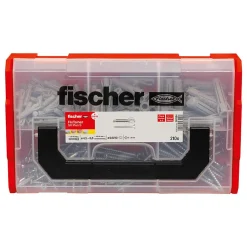 Fischer Coffret Fixtainer Chevilles Sx Plus 6,8 / 10 Avec Vis 567894