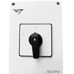 Imo Autre Commande Modulaire-Coffret Inverseur De Source Manuel 63a Monophasé Ou Triphasé Pour Groupe électrogène - Avec Position 0