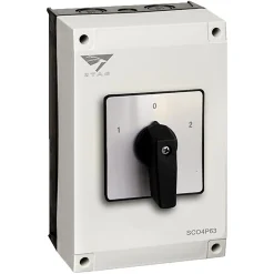Imo Autre Commande Modulaire-Coffret Inverseur De Source Manuel 63a Monophasé Ou Triphasé Pour Groupe électrogène - Avec Position 0