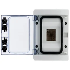 Zenitech Coffret IP65 4 modules + accessoires