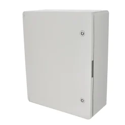Horoz Electric Tableau Électrique Nu-Coffret électrique ABS 400 x 500 x 180 mm Tableau électrique nu avec plaque de montage galvanisée, HOROZ