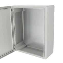 Horoz Electric Tableau Électrique Nu-Coffret électrique ABS 400 x 500 x 180 mm Tableau électrique nu avec plaque de montage galvanisée, HOROZ