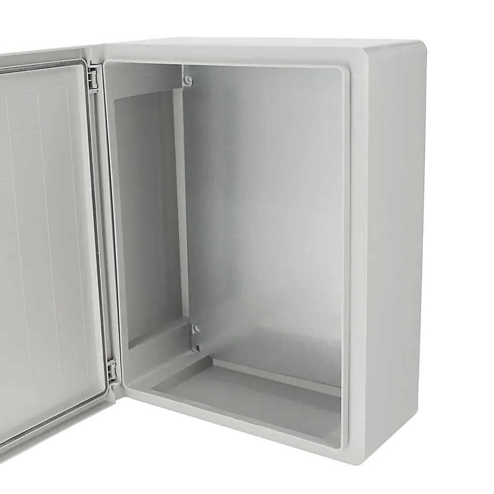 Horoz Electric Tableau Électrique Nu-Coffret électrique ABS 400 x 500 x 180 mm Tableau électrique nu avec plaque de montage galvanisée, HOROZ