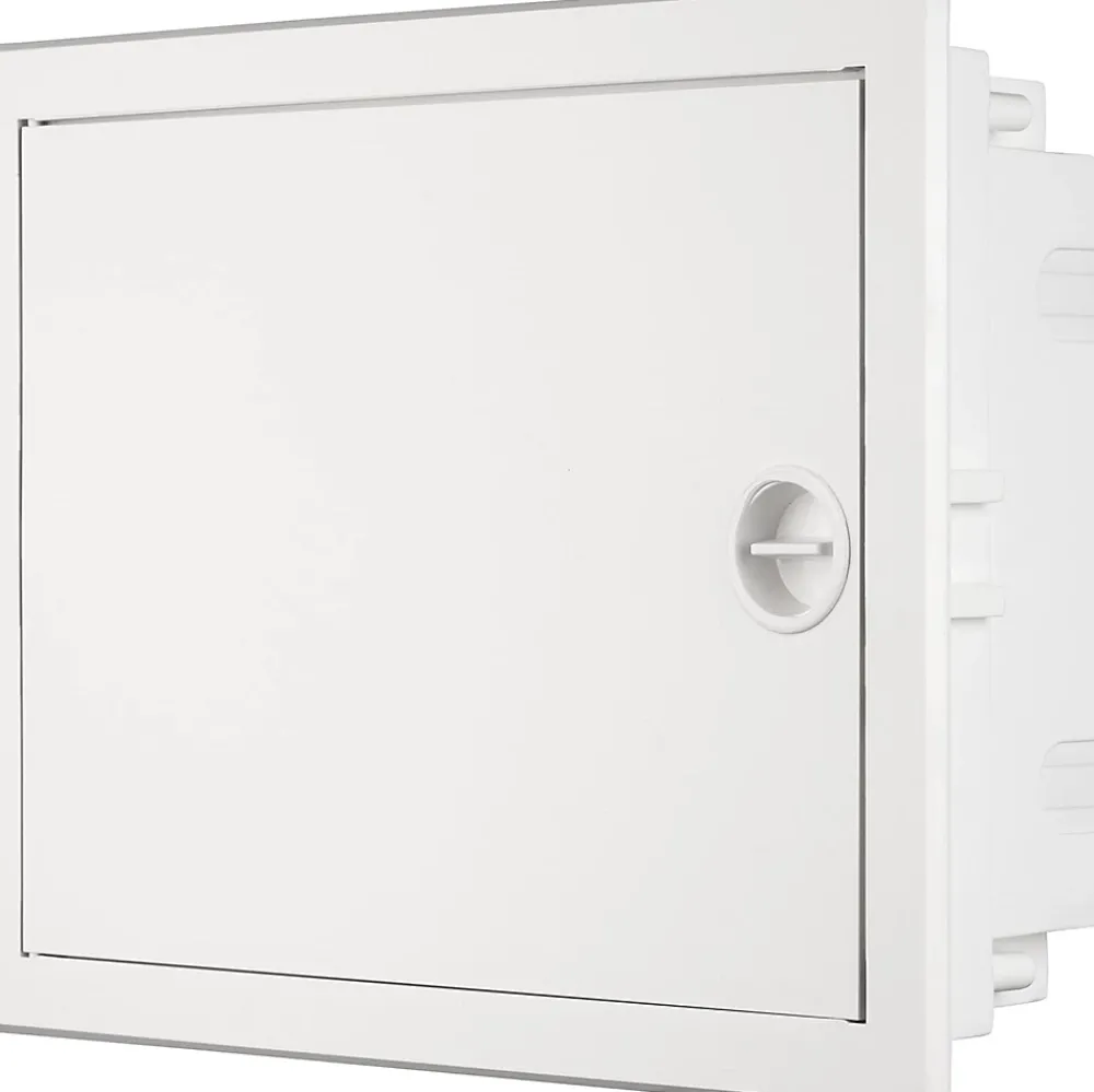 Autres Coffret électrique encastré 12 modules 1 rangée blanc