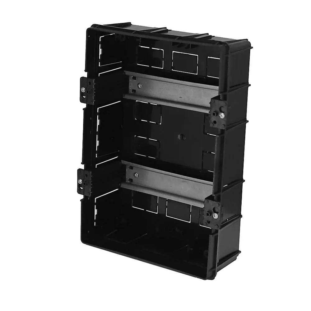 Horoz Electric Coffret électrique encastré 16 modules Tableau électrique nu blanc fumé, 215 x 290,5 x 110 mm, HOROZ