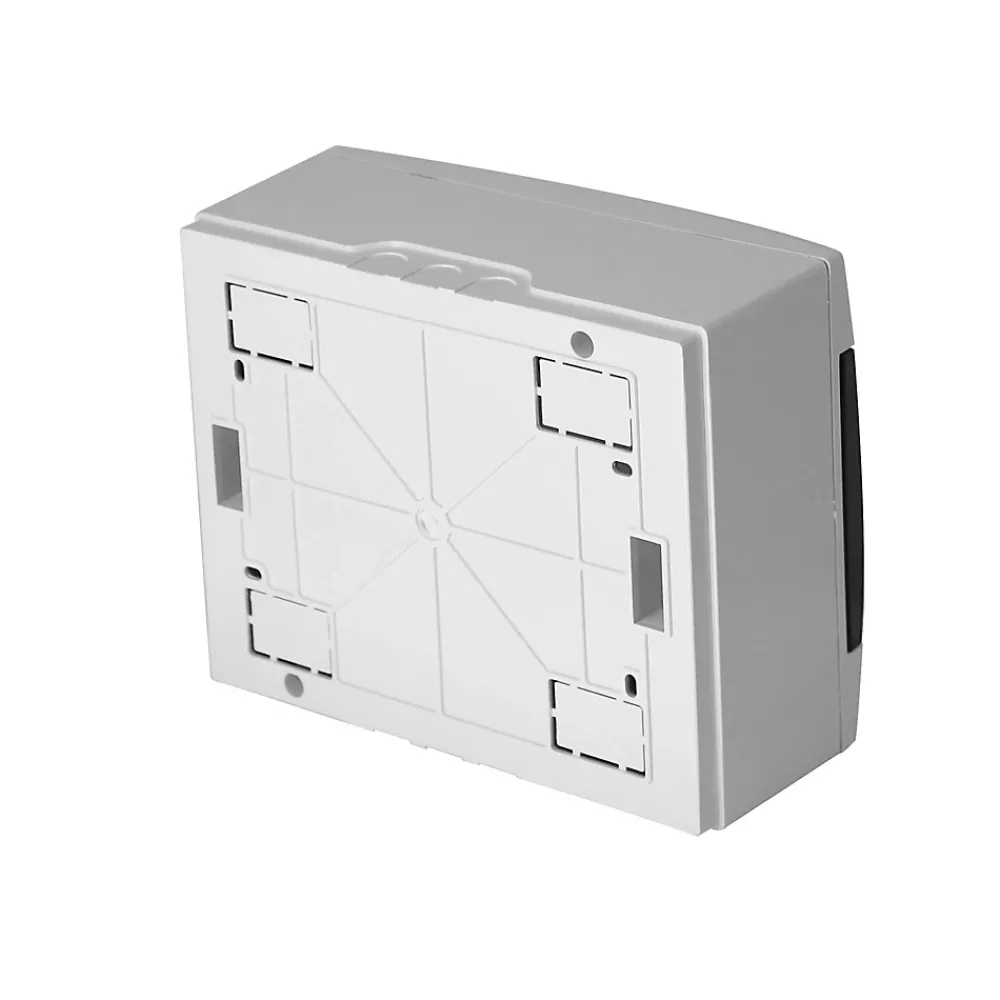 Horoz Electric Coffret électrique en saillie 8 modules Tableau électrique nu blanc fumé, 215,5 x 173,5 x 104,5 mm, HOROZ
