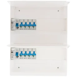 Zenitech Tableau Électrique Pré-Équipé-Coffret électrique 26 modules T1/T2 8 disj