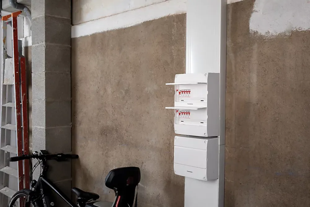 Coffret électrique 2 rangées 26 modules T1/T2 Thomson