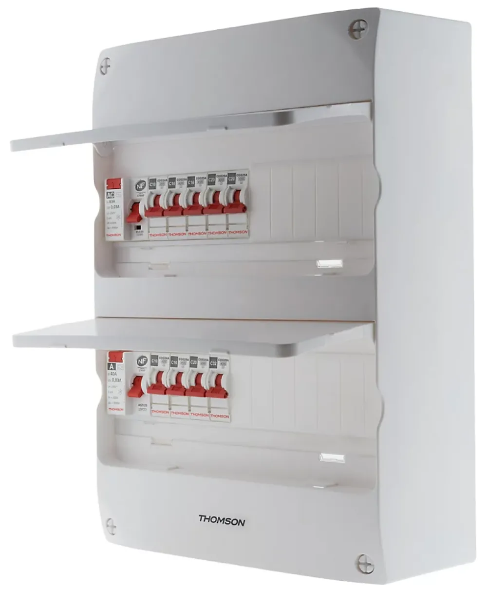 Thomson Coffret électrique 2 rangées 26 modules T3