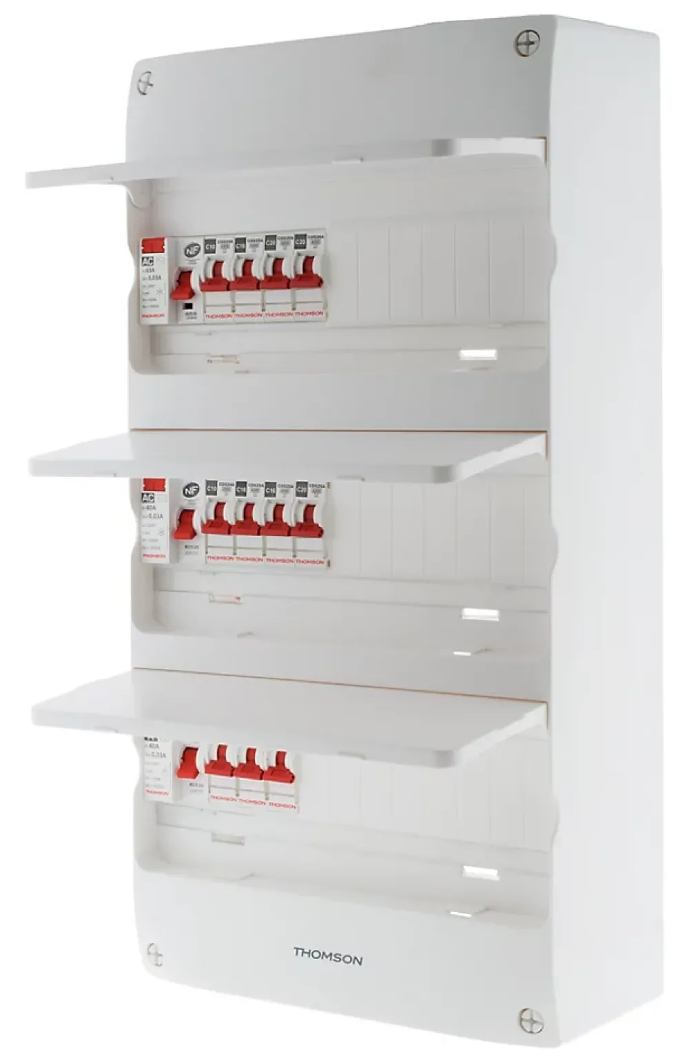 Thomson Coffret électrique 3 rangées 39 modules T4