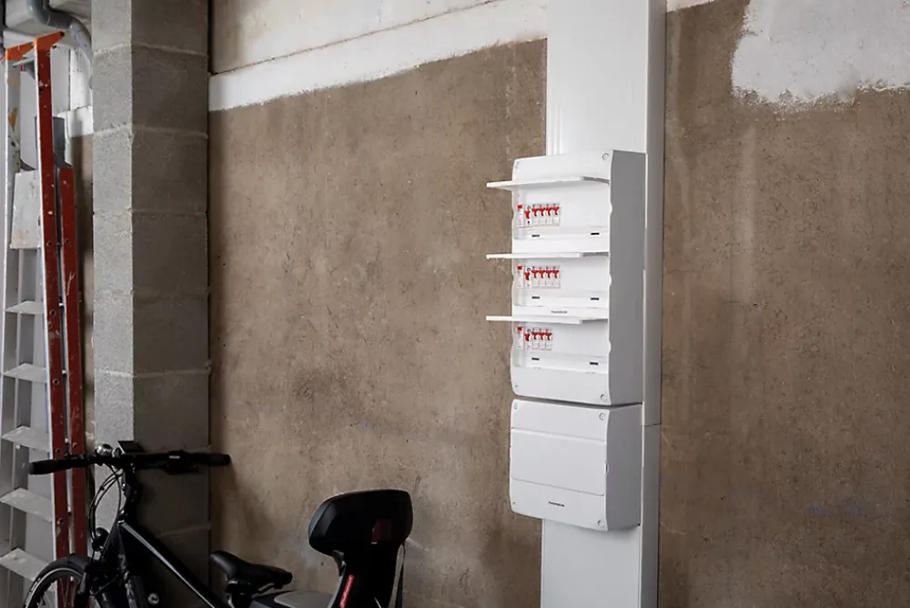 Thomson Coffret électrique 3 rangées 39 modules T4