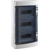 Ide Coffret électrique étanche Pour L'extérieur Ip65 - 3 Rangées De 12 Modules - Hxlxp 586x310x148mm Ecology