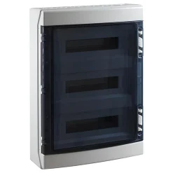Ide Tableau Électrique Nu-Coffret électrique étanche Pour L'extérieur Ip65 - 3 Rangées De 18 Modules - Hxlxp 586x418x148mm Ecology