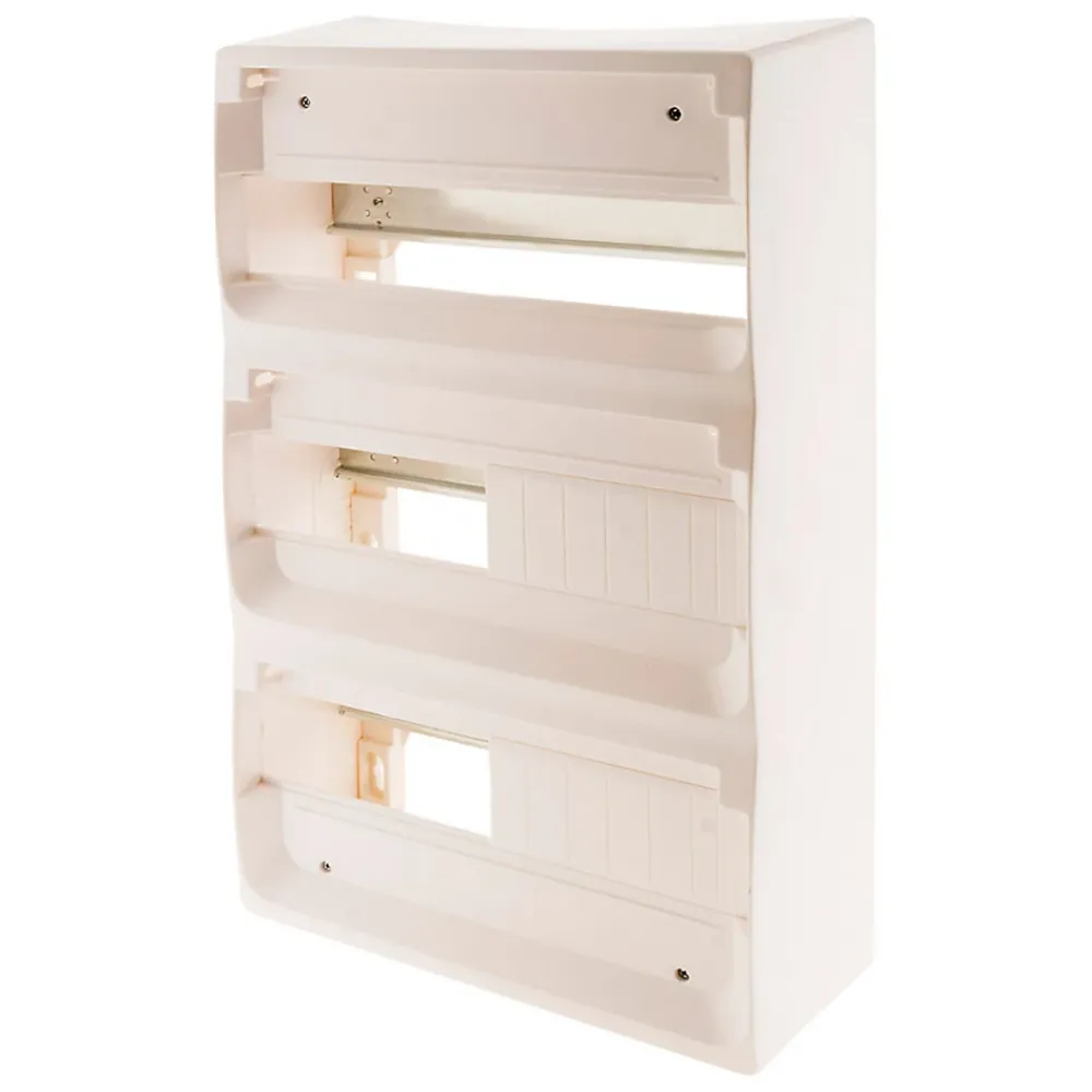 Zenitech Tableau Électrique Nu-Coffret 39 modules à équiper + accessoires