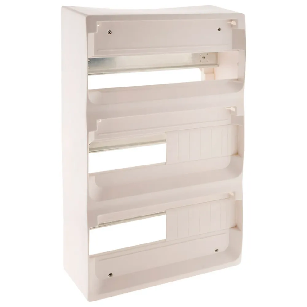 Zenitech Tableau Électrique Nu-Coffret 39 modules à équiper + accessoires