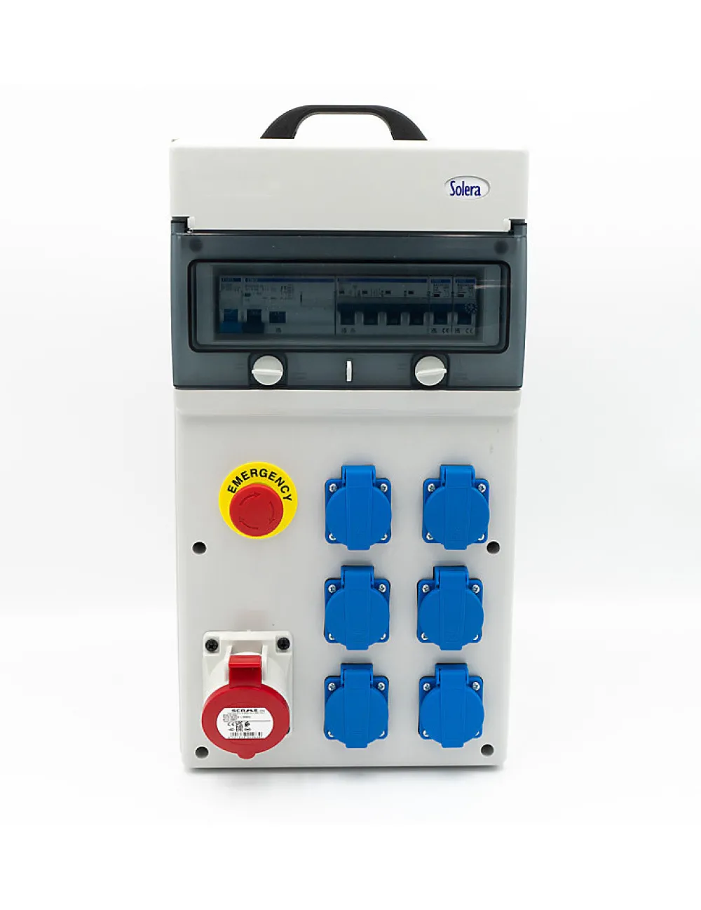 Carré Rouge Coffrets D'étages 7 Pc 400v 16a Lc2