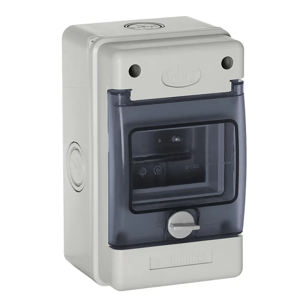 Solera Coffret étanche IP65 4 modules -