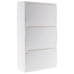 Zenitech Tableau Électrique Pré-Équipé-Coffret T5 39 modules + 13 disj + 3 interrupteurs