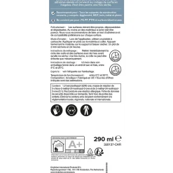 Volden Colle-Colle acrylique multi-usage 290 ml blanc, 3 pièces